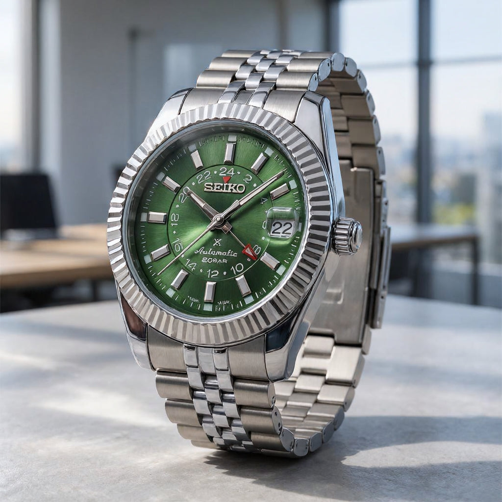 Seiko 5 Green Royal
