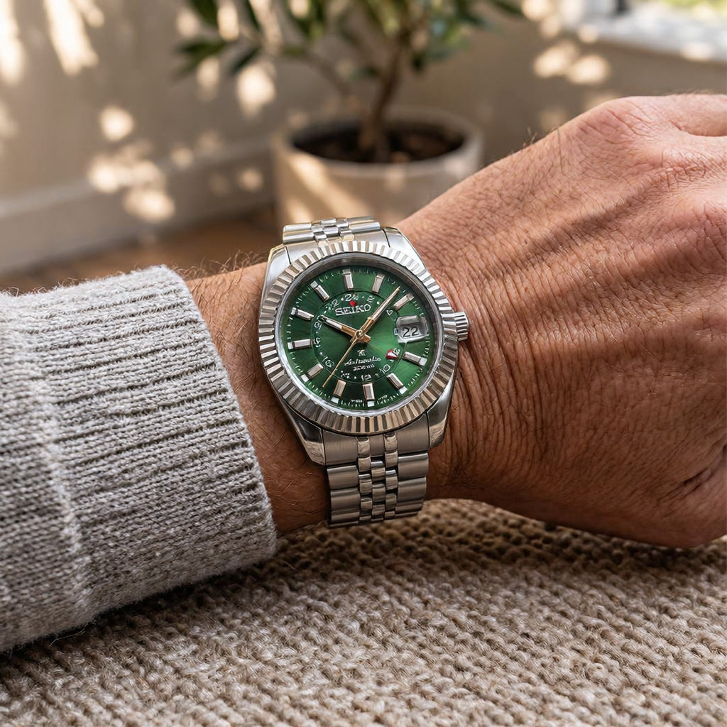 Seiko 5 Green Royal