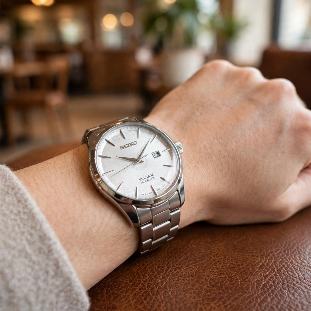 Seiko Presage Silver