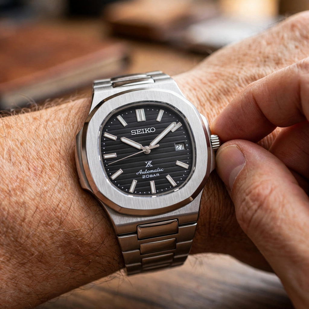 Seiko 5 Black Prestige