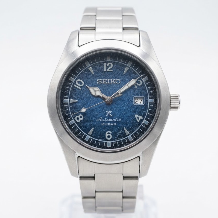 Seiko Alpinist line Blue Wave