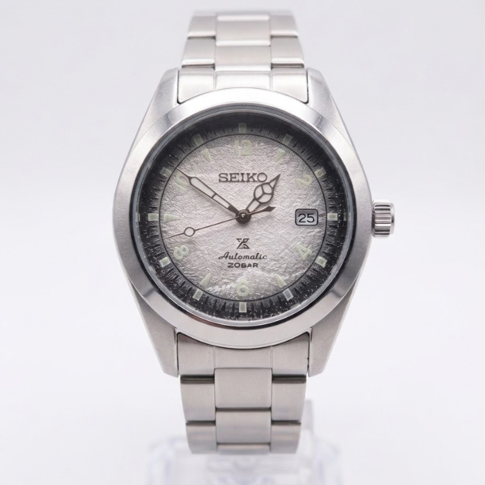 Seiko Alpinist line Silver Wave
