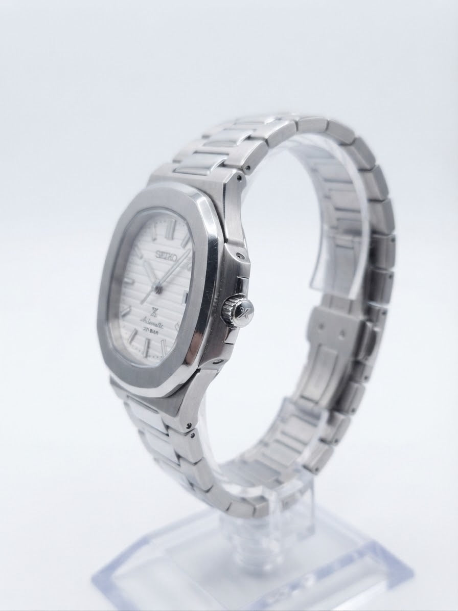 Seiko 5 Silver Prestige